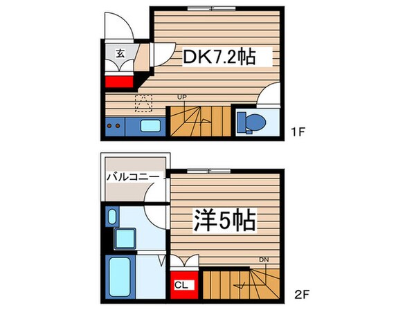 グランドソレイユⅢの物件間取画像